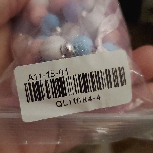 Cute wood beads necklace & bracelet set for girls w/mermaid 🧜‍♀️ wood pendants. - Picture 4 of 4